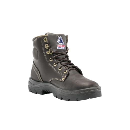 Picture of Steel Blue Argyle Lace up Boot TPU Sole